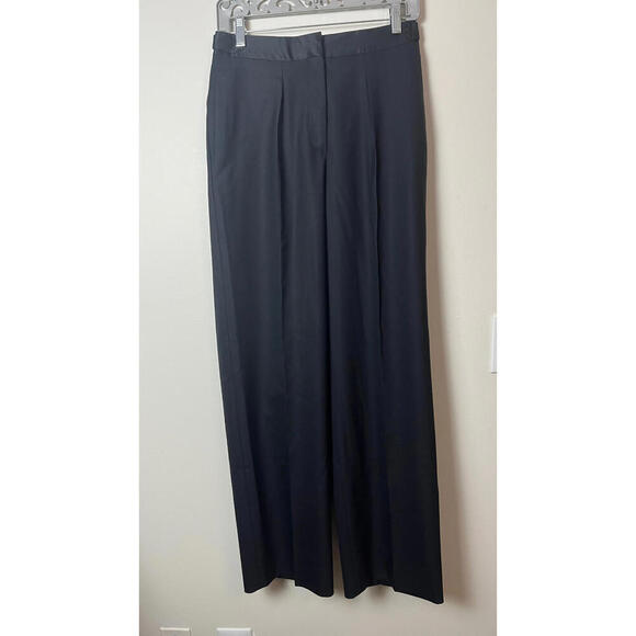 Officine Generale Pants - OFFICINE GENERALE PARIS TUXEDO STRAIGHT LEG PANTS STRAPS 36